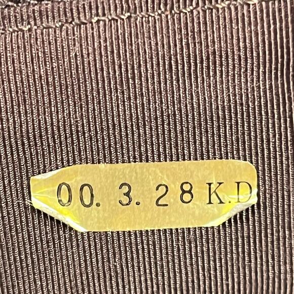 Chanel Travel Bag Dark Brown Lambskin Leather Vintage 1997-1999 w/COA - Picture 15 of 16